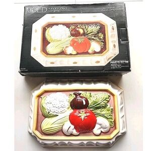 Vintage Gailstyn-Sutton Towle Handcrafted Ceramic Food Mold | Wall Hanging‎